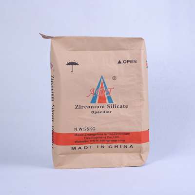 25kg 50kg Logo Print 2 layers Laminated PP Woven Valve Cement Mortar Bag