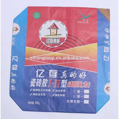 Chinese factory laminated empty cement bag/cement packing kraft paper bag/Packaging Bags